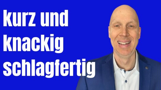 Was Glück und Schlagfertigkeit miteinander zu tun haben