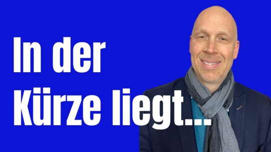 Warum kurze Reden eine bessere Wirkung haben -