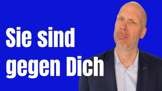 Warum im Publikum immer Gegner sitzen - bei Dir und mir