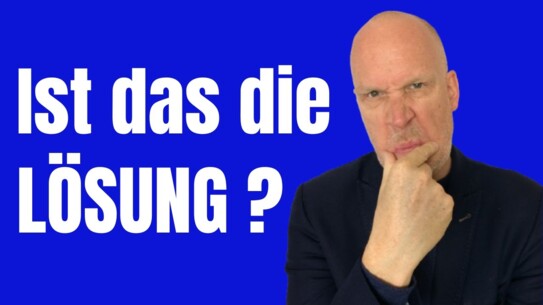 Warum "LÖSUNG" eine besondere Wirkung hat - rhetorisch wichtig