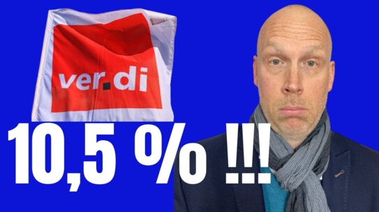 10,5% höherer Lohn - Was Verdi machen muss, um zu gewinnen