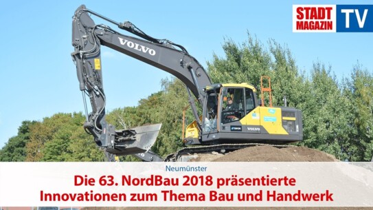 Die 63. NordBau 2018 präsentierte Innovationen zum Thema Bau und Handwerk