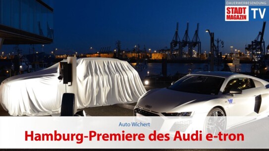 Hamburg-Premiere des Audi e-tron
