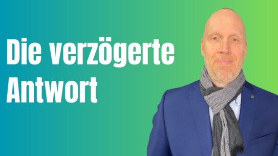 Die clevere NichtAntwort, die alles dreht!