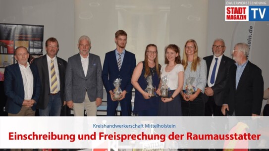 Einschreibung und Freisprechung der Raumausstatter