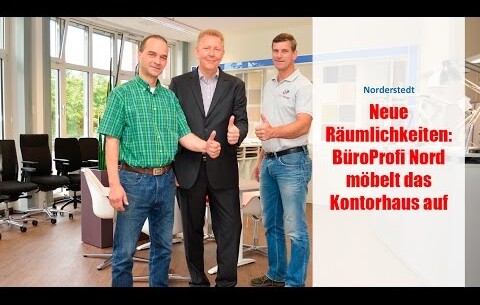 Neue Räumlichkeiten: BüroProfi Nord möbelt das Kontorhaus auf 