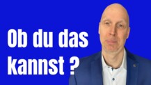 Was alles erreichbar ist - Wenn du Gas gibst