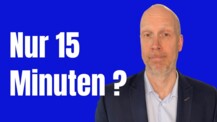Wie Du Gespräche in 15 Minuten vorbereitest - leicht machbar