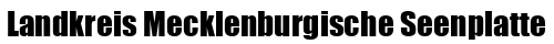 Landkreis Mecklenburgische Seenplatte