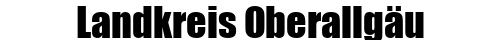 Landkreis Oberallgäu
