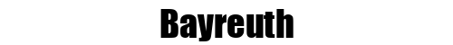 Bayreuth