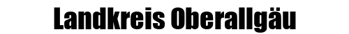 Landkreis Oberallgäu