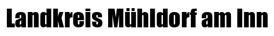 Landkreis Mühldorf am Inn