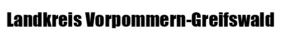 Landkreis Vorpommern-Greifswald
