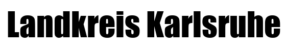 Landkreis Karlsruhe