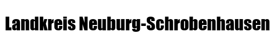 Landkreis Neuburg-Schrobenhausen